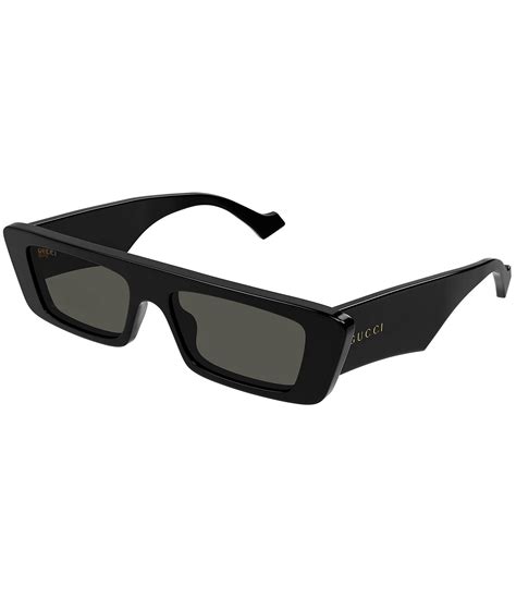 gucci rectangle sunglasses for women|gucci round sunglasses men.